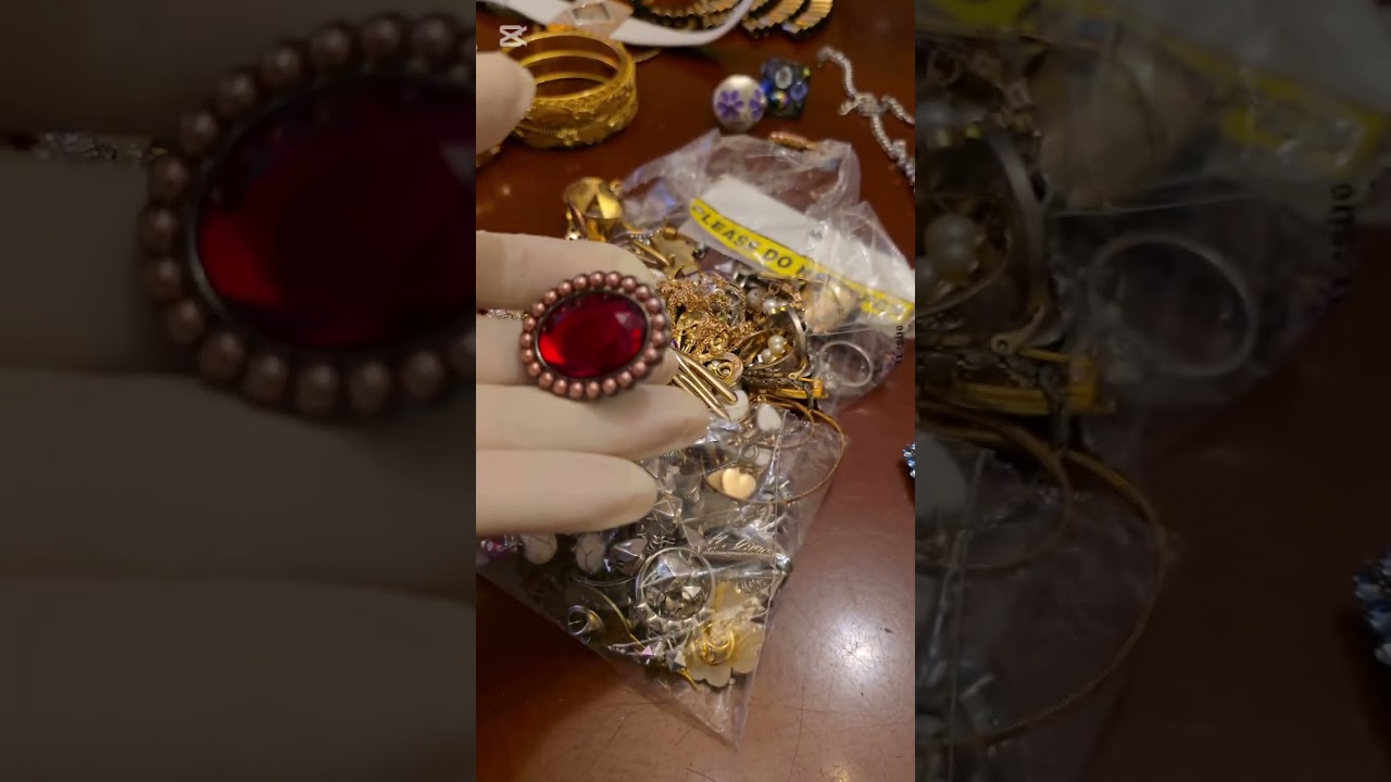 Jewelry bag reveal #jewelryhaul