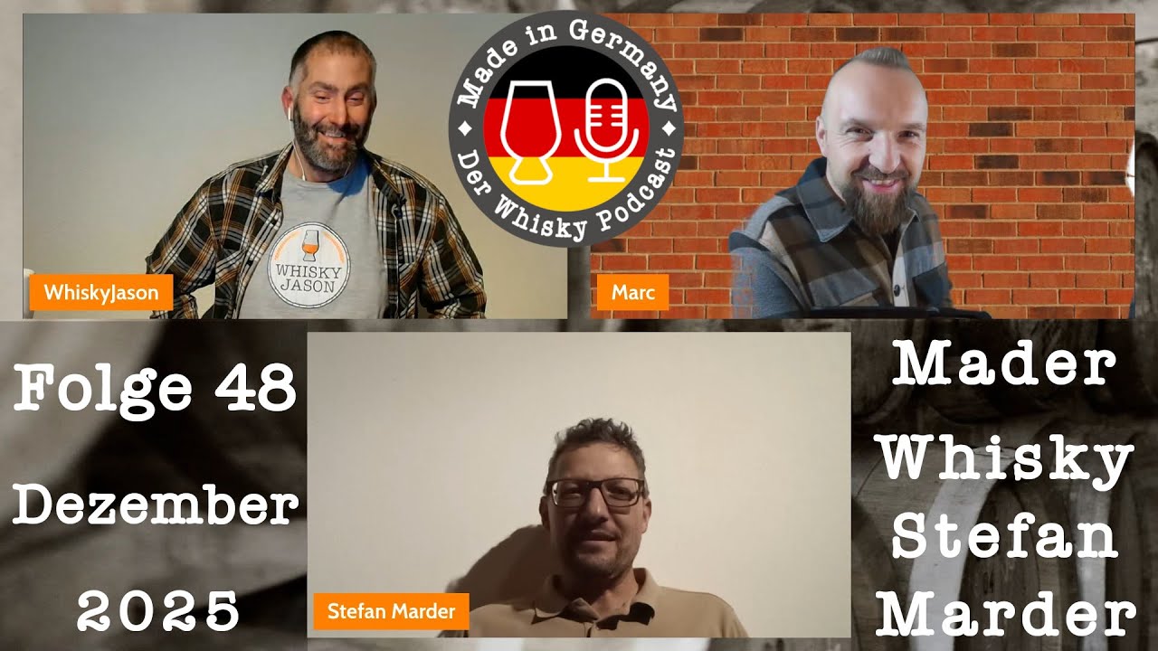 Marder Whisky mit Stefan Marder - Episode 48 - Dez 2025 - Made in Germany : der Whisky Podcast