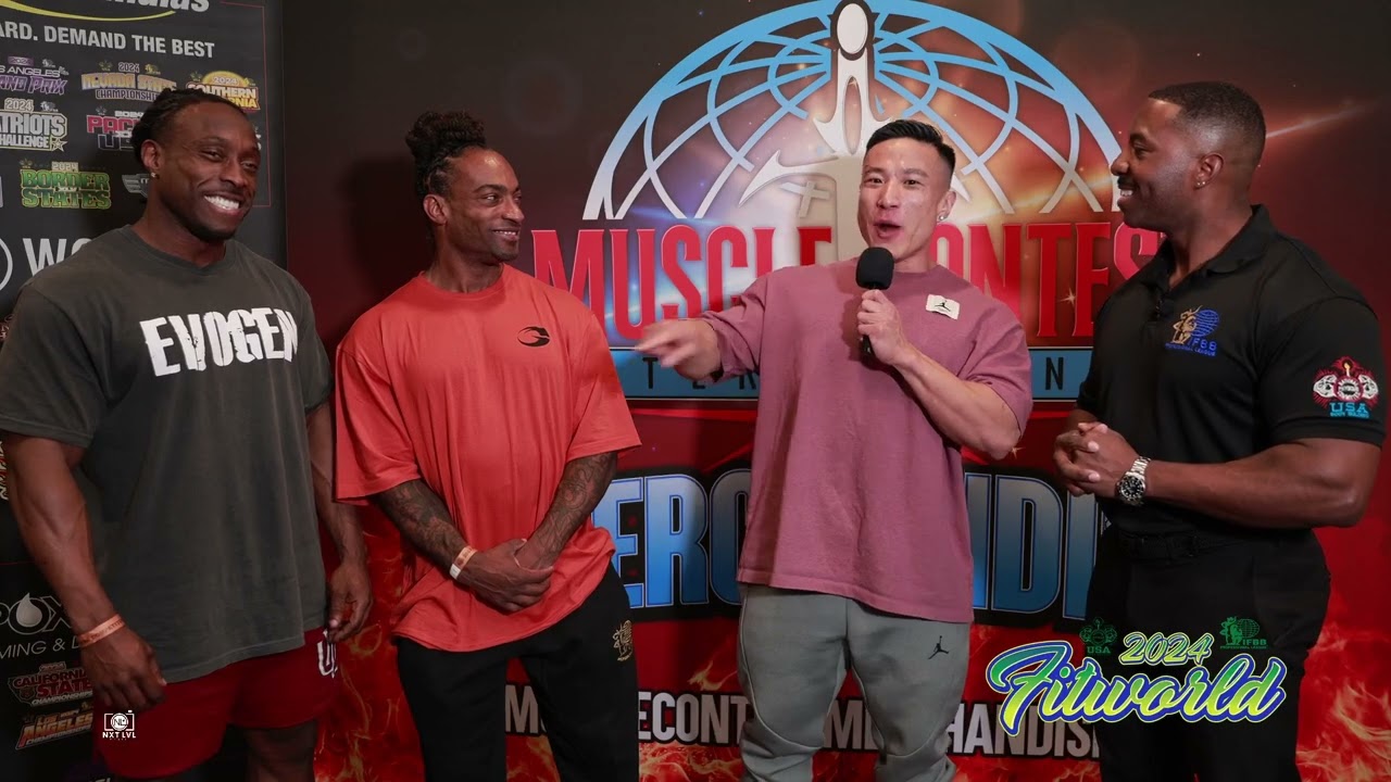 Exclusive Interview 2024 IFBB FITWORLD Classic Physique Pros- Musclecontest