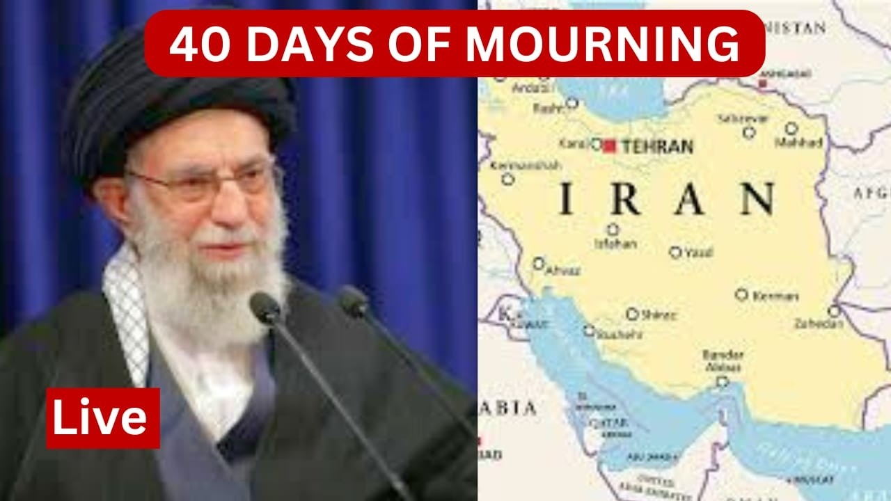 Iran Mourns the Death of Ayatollah Khamenei | Nationwide Mourning Begins