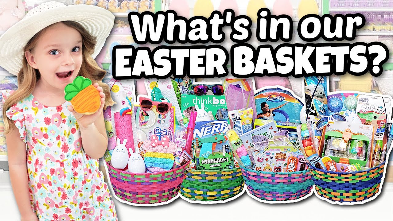 Creating AMAZING Easter Baskets!🐰What's in My KIDS Easter Baskets 2022