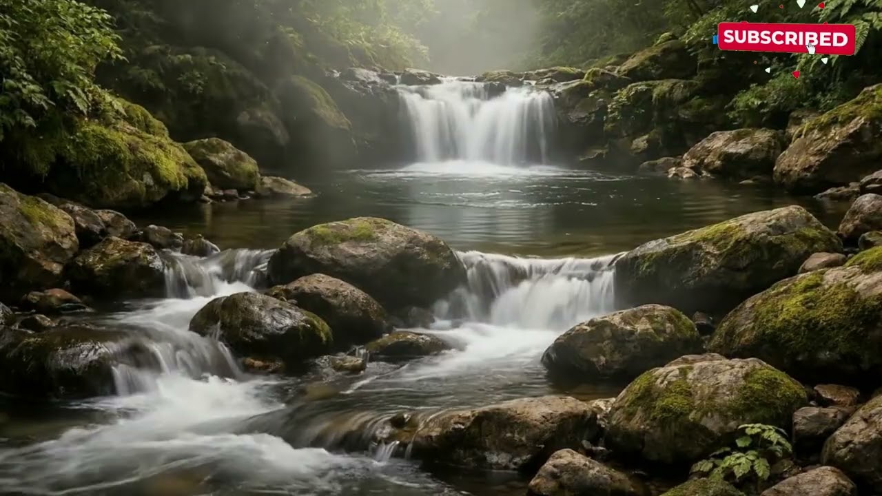 Calm River in the Forest | Relaxing Music for Mind, Body & Soul