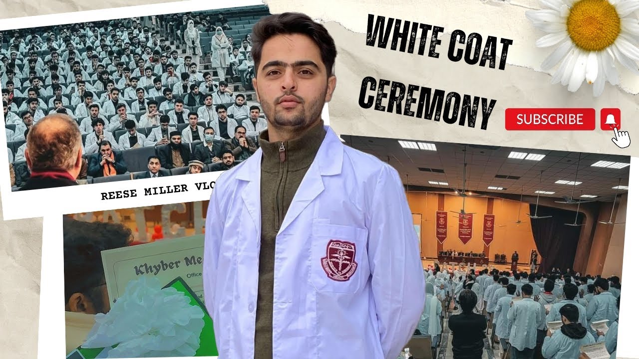 white coat ceremony at khyber medical college Peshawar 2024 #mdcat #kmc #doctor
