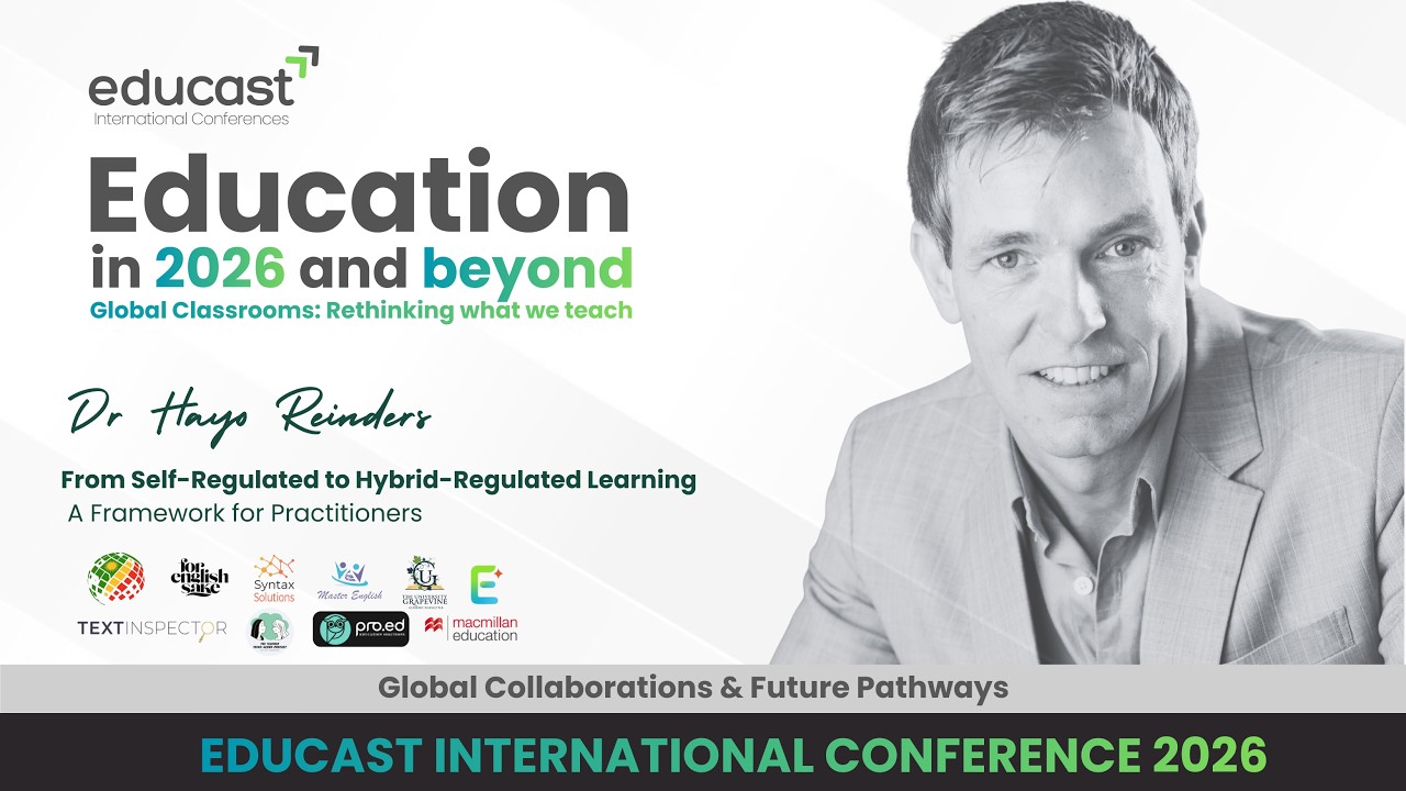 Dr Hayo Reinders - From Self-Regulated to Hybrid-Regulated Learning: A Framework for Practitioners