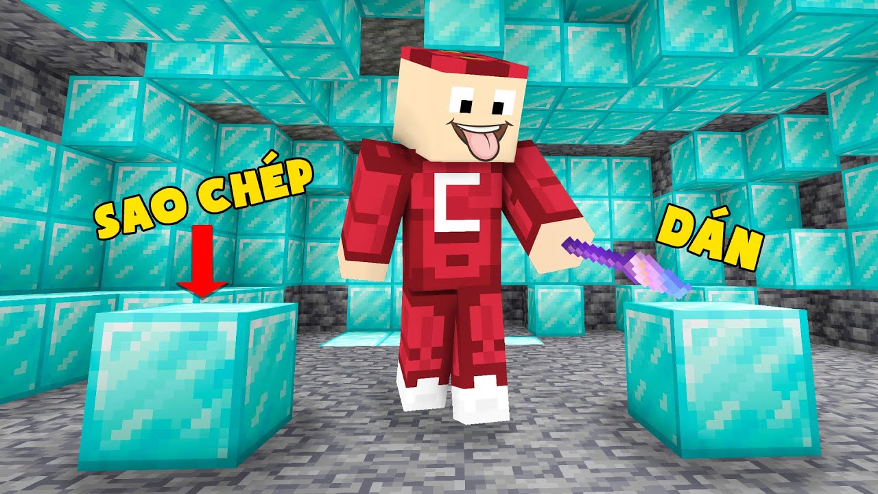 Minecraft Nhưng Tôi Sao Chép Mọi Thứ