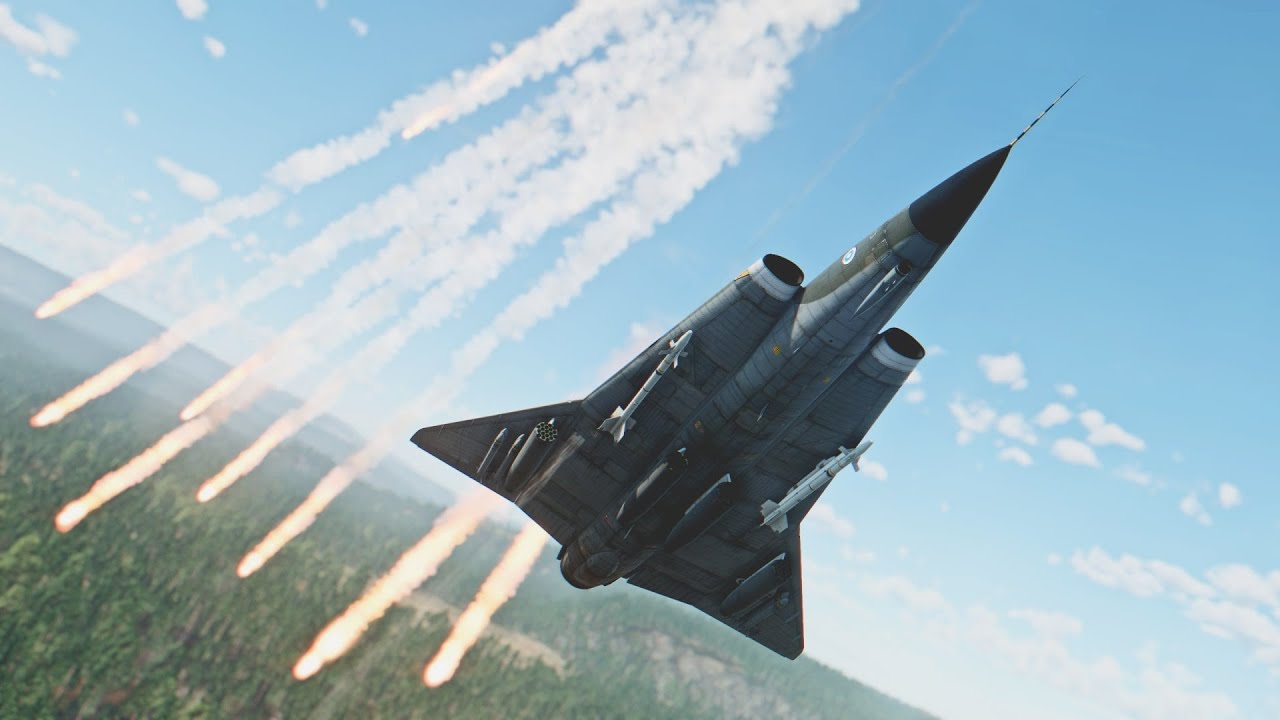Шведский CТЕЛС обзор Saab J35XS Draken ЛУЧШИЙ НА СВОЕМ БР