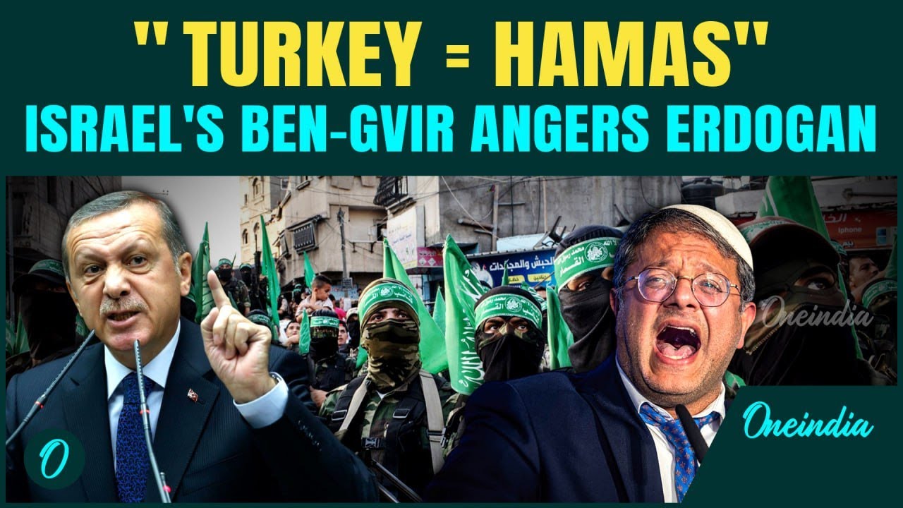 TURKEY= HAMAS: Middle East War Exploded: Israel&rsquo;s Ben-Gvir SPARKS OUTRAGE After Turkey Bans Airspace