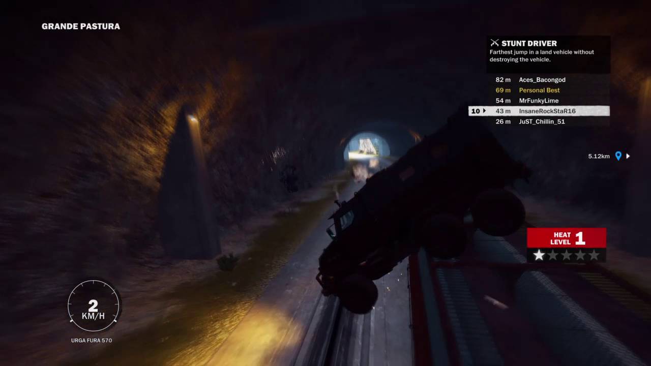 Just Cause 3 - How to stop a train