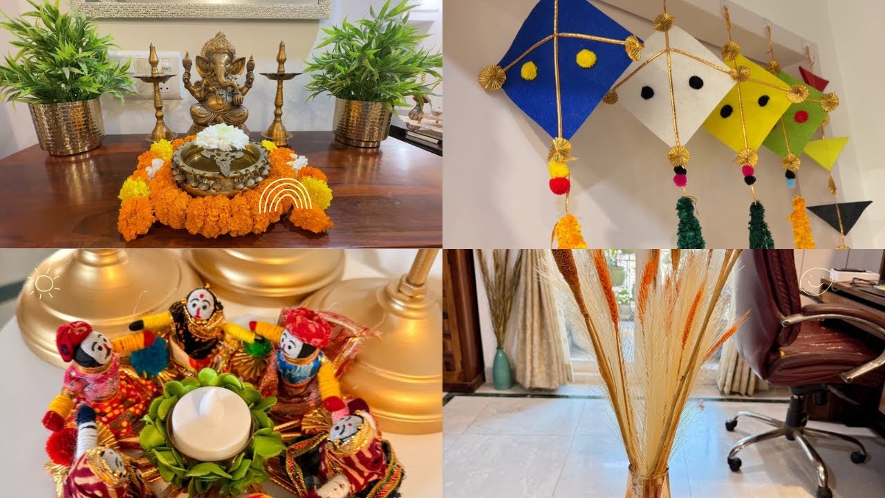 Home Decoration Ideas for Sankranti | Sudiptalivz 