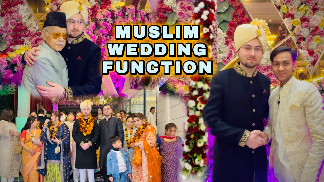 Muslim Wedding Function | Pakistan Trend wedding India | Nikha ceremony | Luxury Function 