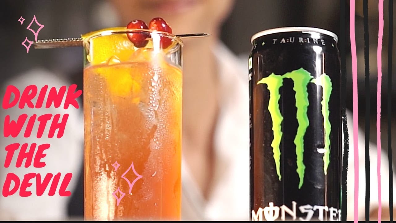 Monster Energy presents Drink with the Devil Cocktail Recipe
