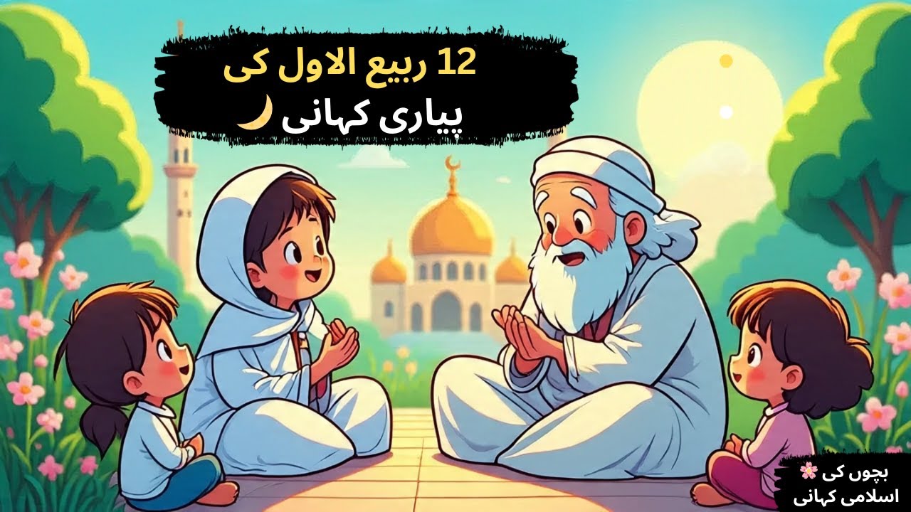 🌙 12 Rabi-ul-Awwal Ki Pyari Kahani | Bachon Ke Liye Islamic Story | #seeratunnabi 