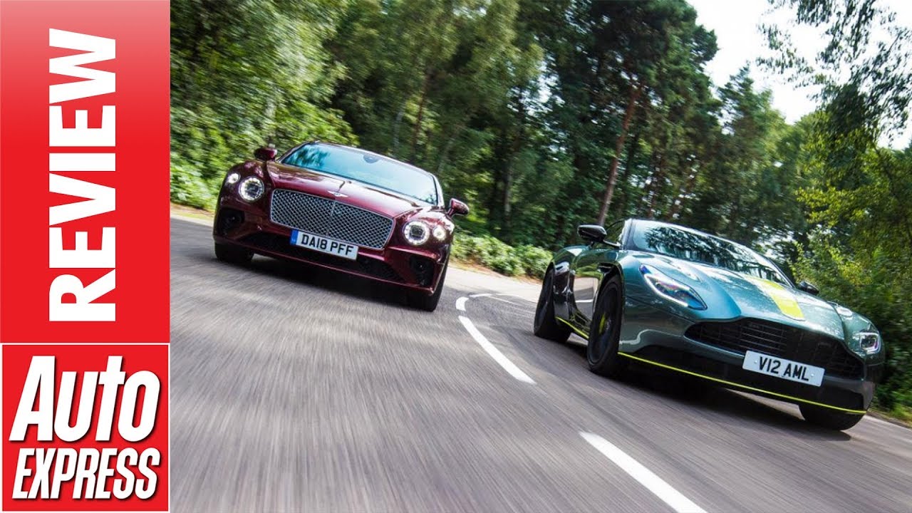 Aston Martin DB11 AMR против Bentley Continental GT — какое британское купе GT лучше?