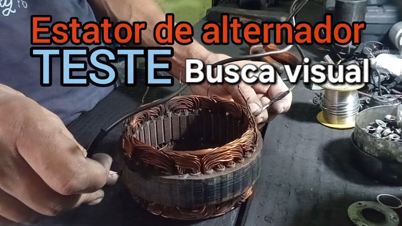 Como testar o estator do alternador. Busca visual-l -  Visual search by default