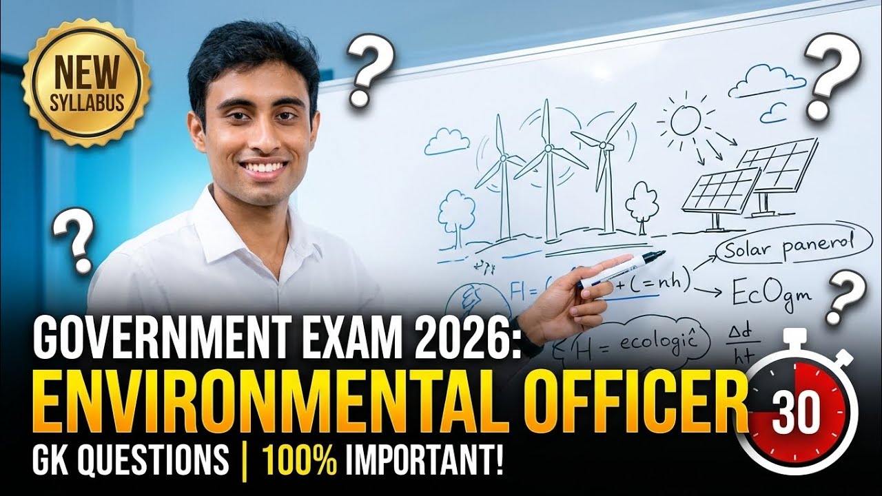 මධ්‍යම පරිසර අධිකාරියේ පරිසර නිලධාරී තරග විභාගය විෂය දැනුම අලුත් ප්‍රශ්න  Environmental Officer Exam