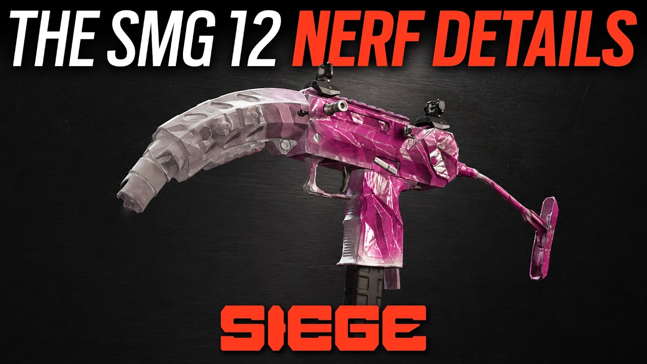Нерф SMG-12 уже здесь, балансные правки 3-го сезона &mdash; 6News &mdash; Rainbow Six Siege