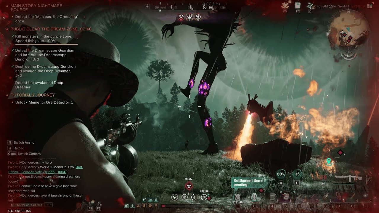 Killing Deep Dreamer and Having Fun in Once Human World