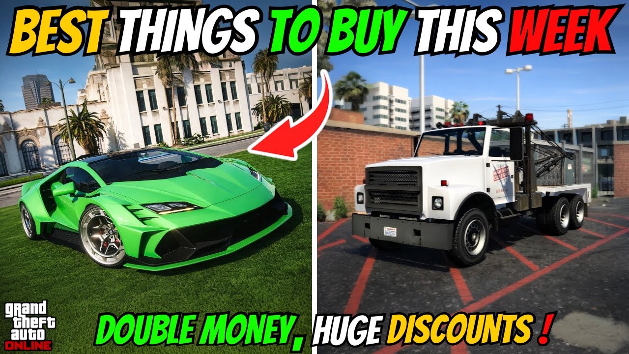 BEST THINGS TO BUY This Week ! Double Money Salvage Yard ! FREE Vehicles & More GTA online