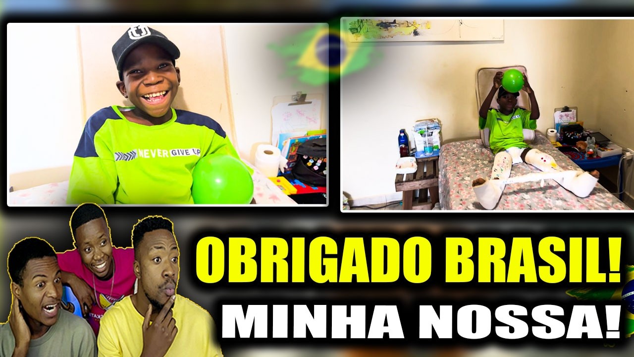 FIQUEI ABISMADO COM O JEITO COMO OS BRASILEIROS CUIDAM DOS AFRICANDOS