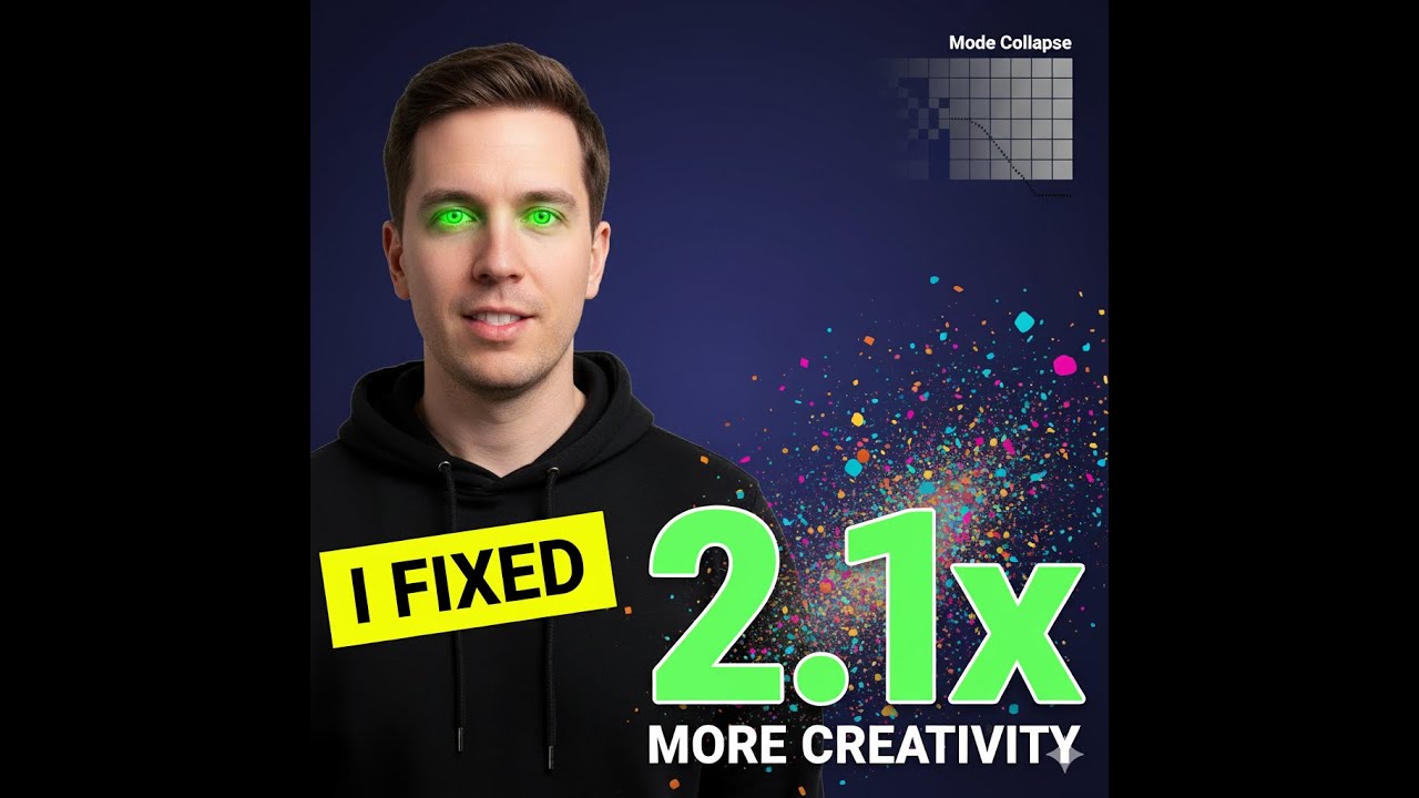 I FIXED LLM Mode Collapse: The Simple Prompt That 2.1x&rsquo;d GPT&rsquo;s Creativity (Verbalized Sampling)