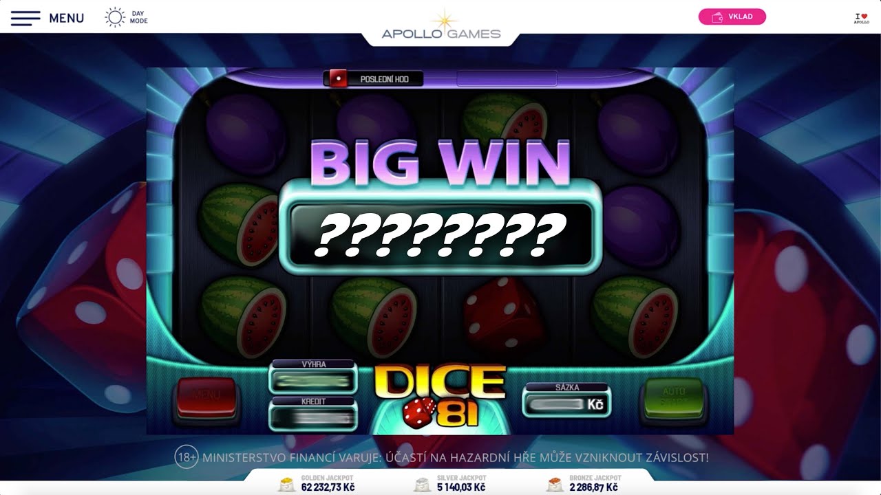 BIG WIN 🔥 DICE 81 BONUS 🔥 APOLLO GAMES CASINO