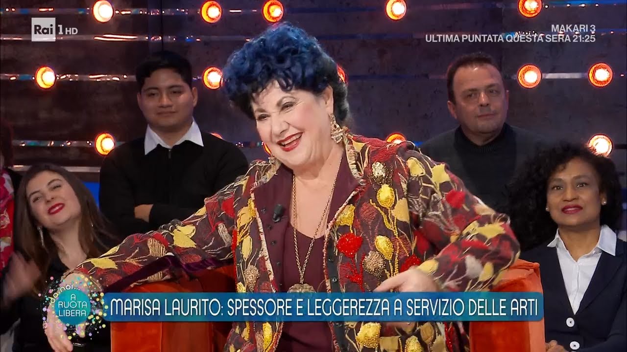 Marisa Laurito: spessore e leggerezza a servizio delle arti  - Da Noi...a ruota libera 10/03/2024