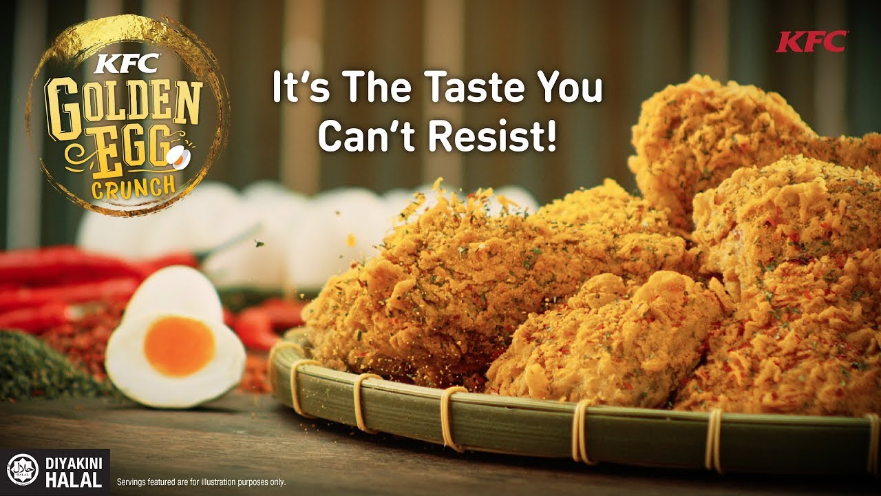 KFC Golden Egg Crunch - It's The Taste You Can't Resist