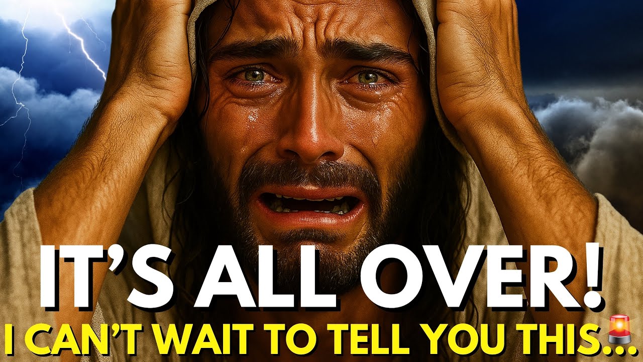 God Says: It's all OVER! I CAN'T WAIT TO TELL YOU THIS.!