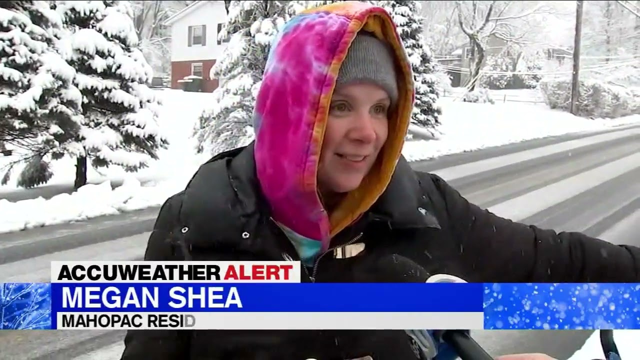 Putnam County covered in snow as nor'easter hits region
