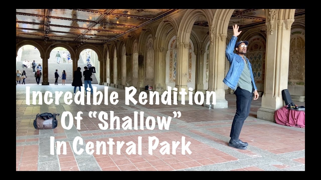 Incredible Rendition Of Shallow Under Bethesda Terrace In Central Park