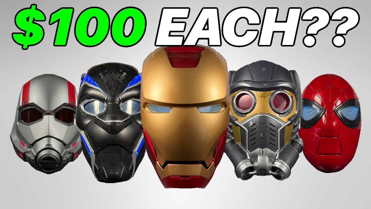 Do YOU Remember These $100 AVENGERS HELMETS? - Marvel Replica Review Part 1