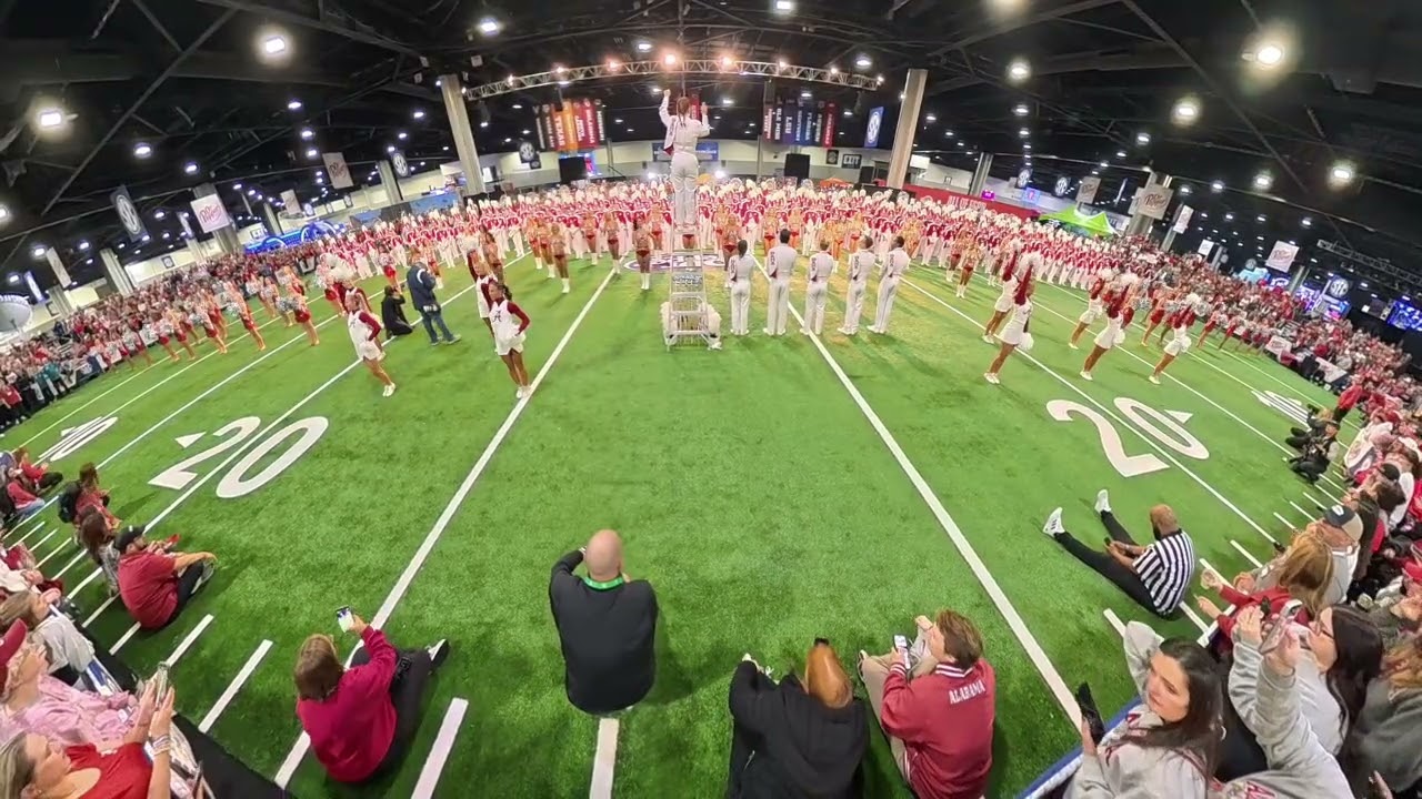 The University of Alabama Million Dollar Band 2025 SEC Championship Pep Rally