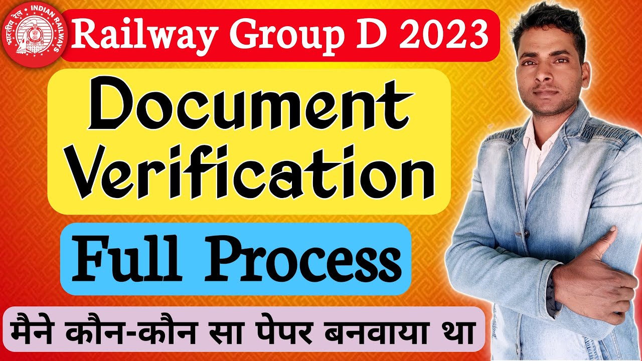 Railway Group D Document Verification Process | Group D DV Full Details | Vicky Raj Railway
