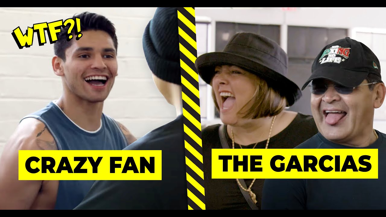 RYAN GARCIA GETS PRANKED WITH CRAZY 'SUPER FAN' |  Gymshark