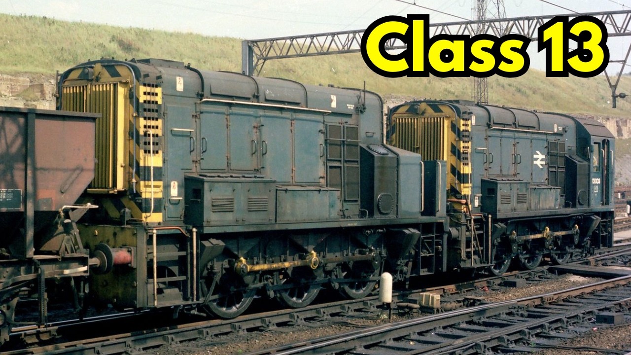 The Class 13 - How Did Two Class 08s Become the One‑Off Class 13 Diesel Locomotive? #class13 #fyp