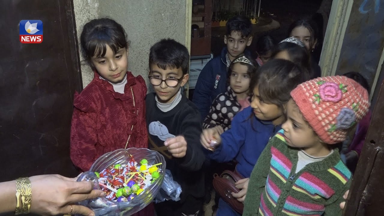 بەرات شەوێکی پڕ چێژ و خۆشی بۆ منداڵان