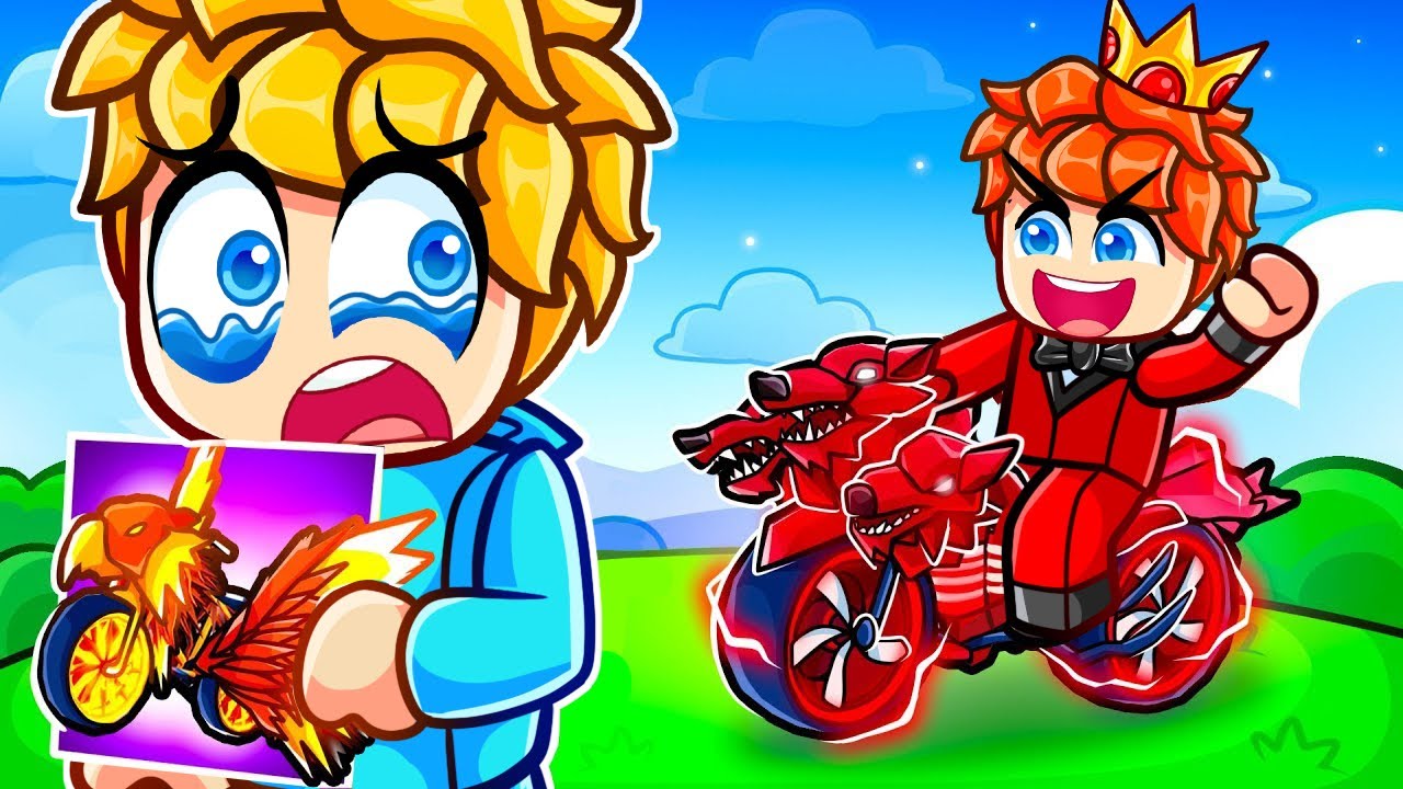 Ich tu so als wäre ich ein NOOB in Roblox BIKE OBBY, dann habe ich ein OG Bike benutzt!