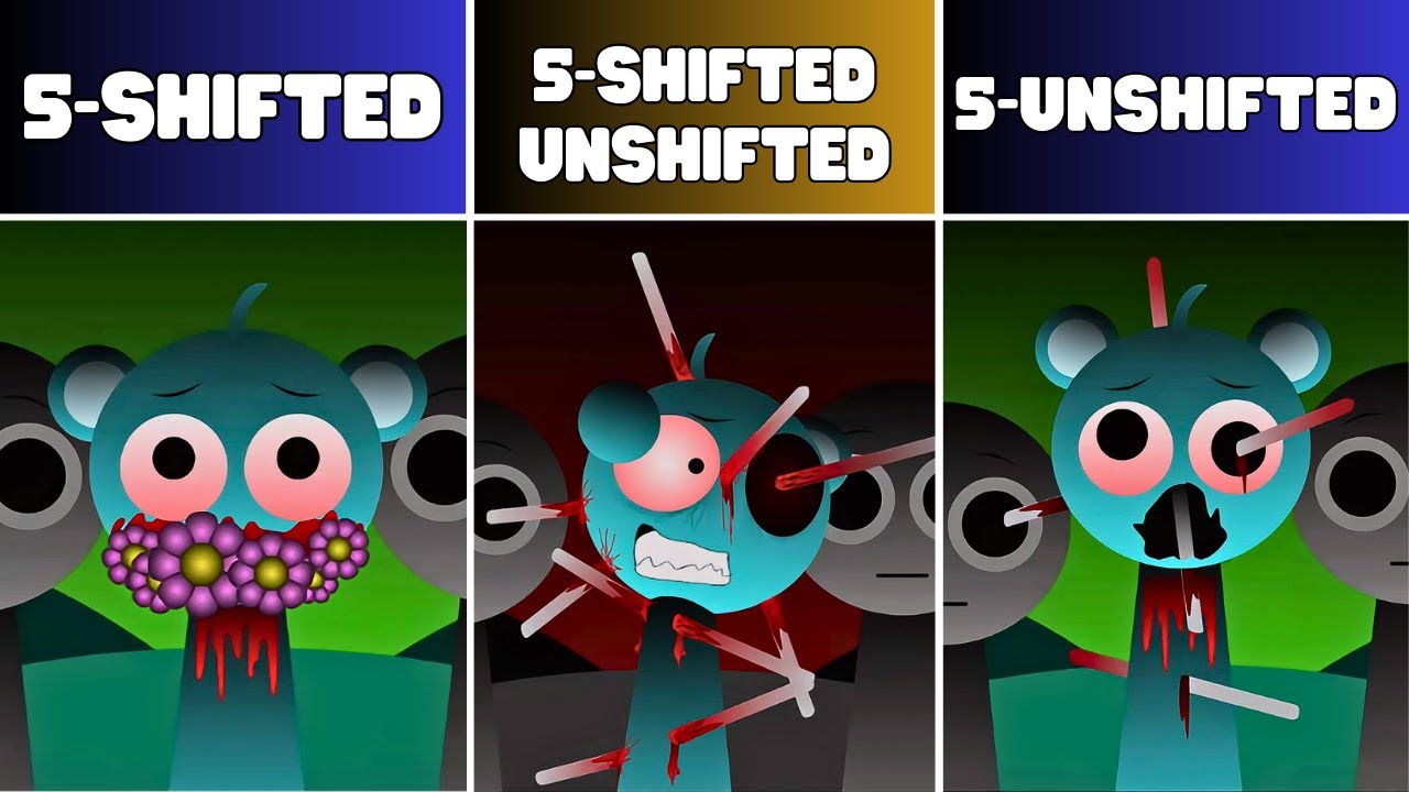 Incredibox Sprunki 5-Shifted – Original VS 5-Shifted UNSHIFTED VS 5-UnShifted: Who Nails It?