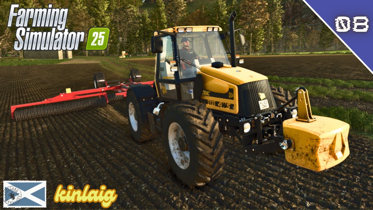 🚜 FS25 | #08 Construyendo nuevos campos | Kinlaig – Highlands Fishing (Español)