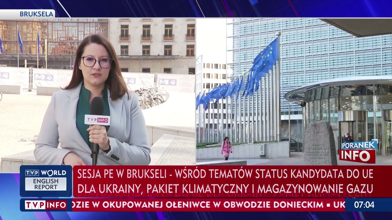 Szczyt Rady Europejskiej: Ukraina ma otrzymać status kandydata do UE. Relacja red. Małgorzaty Gałki