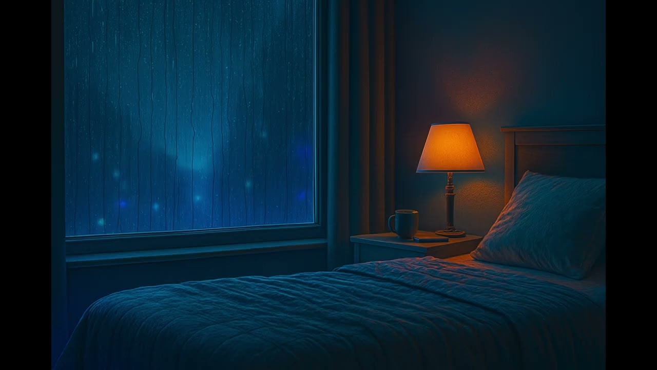 Light Rain on Empty Italian Street | Cozy City Ambience for Relaxing & Studying