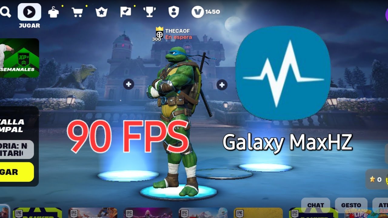 Paso a Paso Como instalar GALAXY MAXHZ y configurar 90 Fps FORTNITE MOBILE en Samsung Galaxy S23