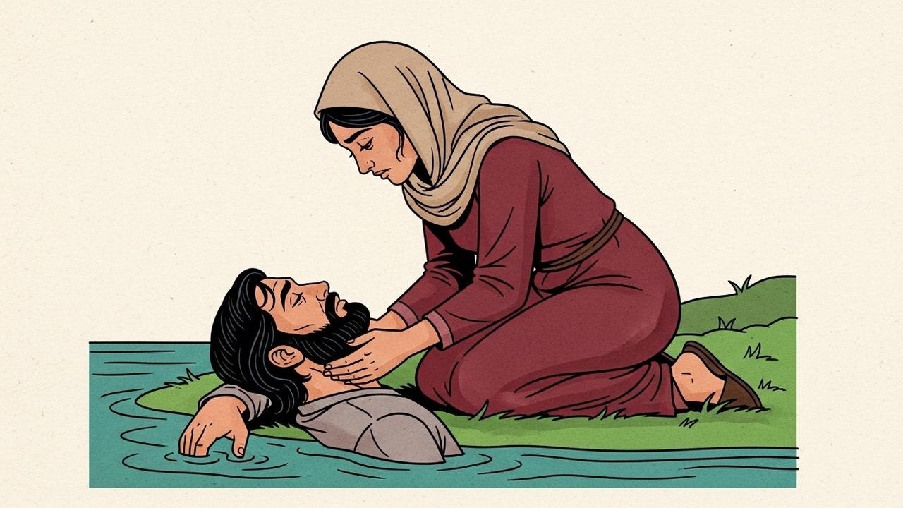 #قصة المرأة التي وجدت رجلًا يغرق في النهر وبعد إنقاذه تغيرت حياتها كلها |قصة ستغير حياتك