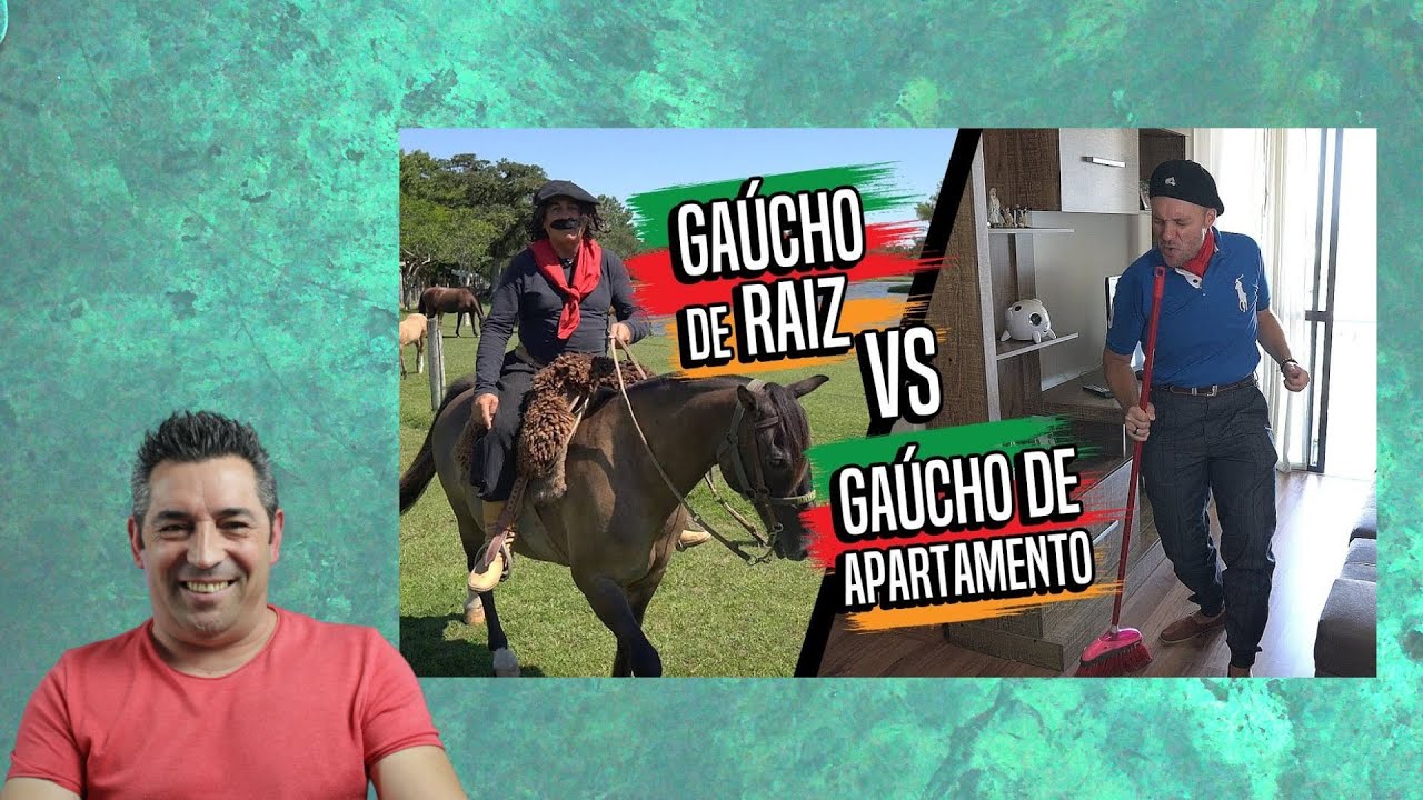 Português reage a GAÚCHO RAIZ vs GAÚCHO DE APARTAMENTO!