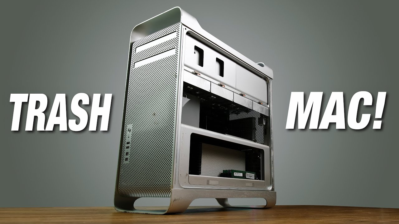 Восстановление грязного Mac Pro... из школьной корзины!