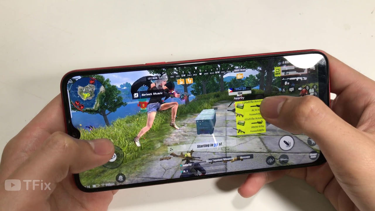 Realme C3 Test Game Rules of Survival RAM 3GB | Helio G70
