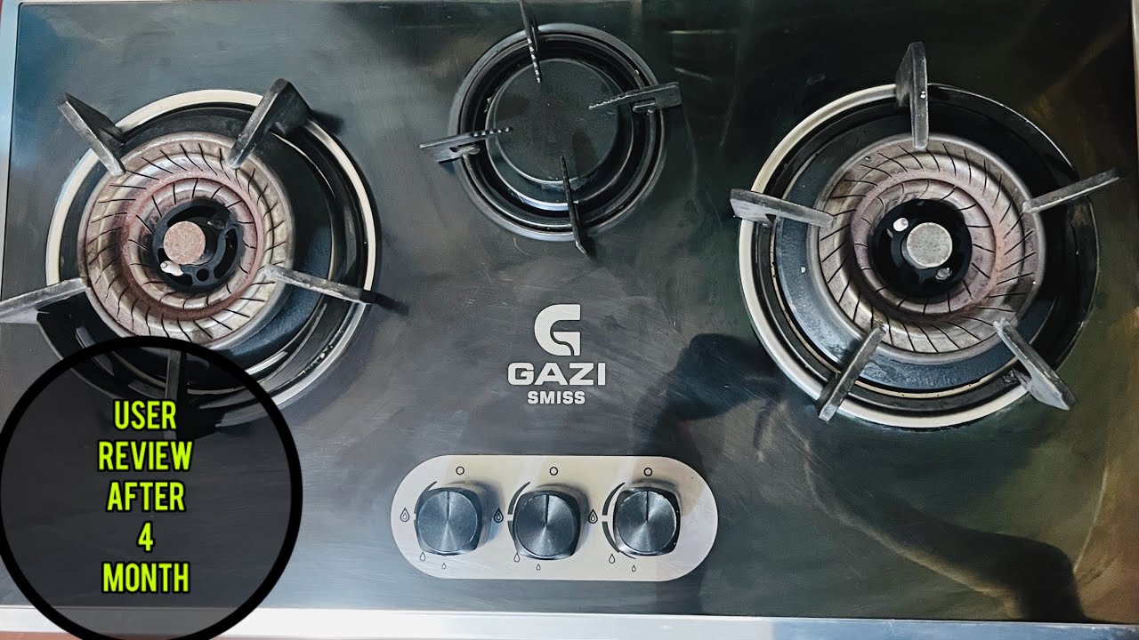 User Review After 4 month॥Gazi EG-B712S LPG  Stove॥৪ মাস ব্যবহারের পর ৩ বার্নার চুলার রিভিউ॥