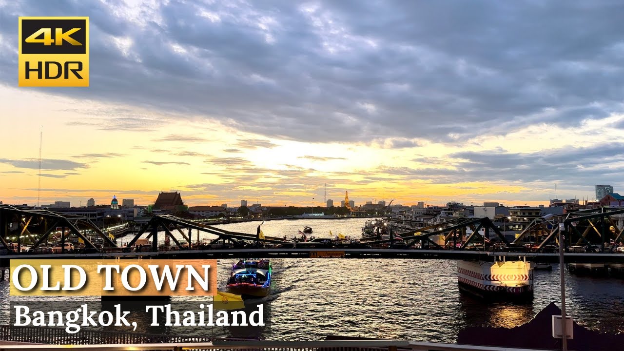 [BANGKOK] Evening Walk Bangkok Old Town 