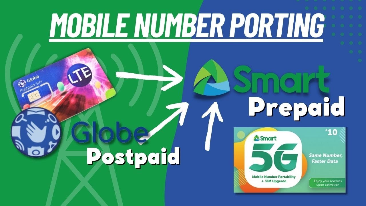 Переносимость мобильных номеров в 2024 году: с 0917 Globe Postpaid на Smart Prepaid