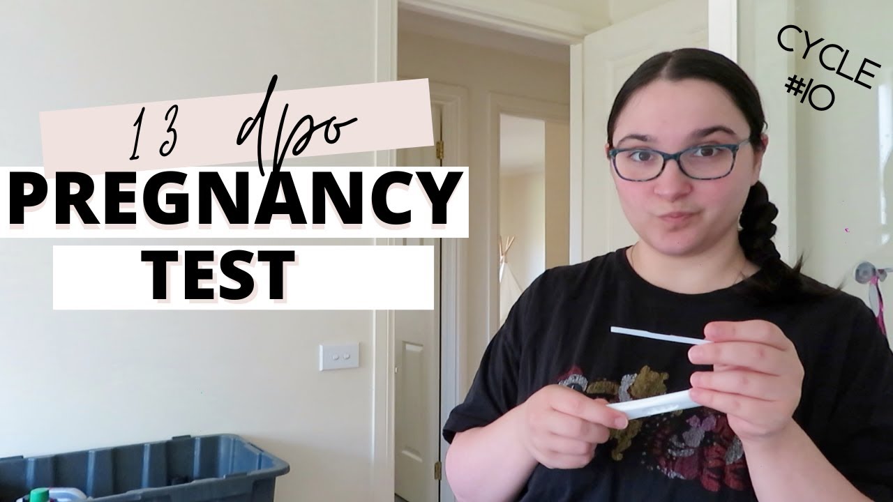 Live Pregnancy Test at 13 dpo || Positivity throughout the ttc journey || TTC Baby #3 Cycle 10